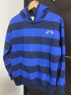 gap kids パーカー ボーダーのサムネイル