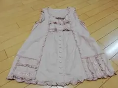 ピンクハウスのメルローズ初期の極美品★日本製★レースチュニックワンピース ピンクハウスのメルローズ初期の極美品☆日本製☆レースチュニック