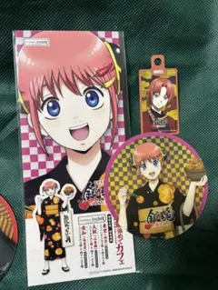 銀魂 刺激強めでお送りしております カフェ ランダムコースター 特典　神楽