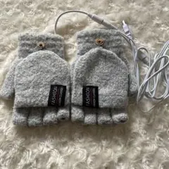 電気加熱式手袋 GRAY