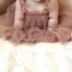 ベビーチュールドレス