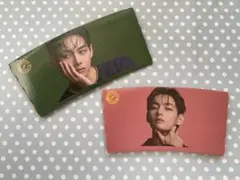 ◆ BTS テテ V コンポーズコーヒー カップホルダー大小2個セット