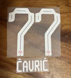 鹿島アントラーズ 24-25 チャヴリッチ マーキング