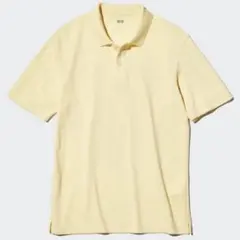 UNIQLO ユニクロ メンズ エアリズム　ドライカノコポロシャツ イエローのサムネイル