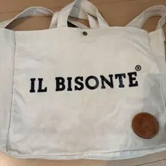 IL BISONTE キャンバストートバッグ