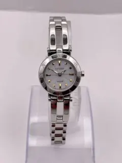 【ソーラー稼働品】CITIZEN シチズン wicca ウィッカ　シルバー　学生