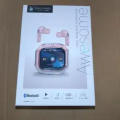 新品未使用 Awesome ワイヤレスイヤフォン タッチパネル