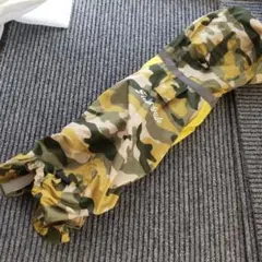 ペットパラダイスField Glide 迷彩 フード付レインコート DSSサイズ