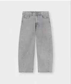 GU バレルレッグジーンズ　32
