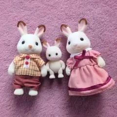 シルバニアファミリー うさぎ お母さん 赤ちゃん お父さん
