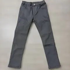 【美品】 MPS 長ズボン　スキニー　パンツ　グレー　デニム風　120 男の子