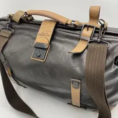 ポロフィールド　ボストンバッグ　鍵あり
