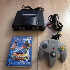 Nintendo 64 本体 コントローラー WAVE RACE