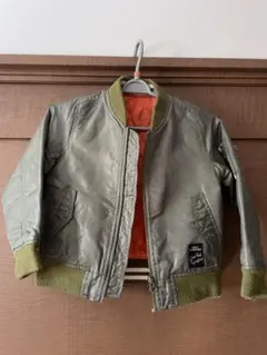 値下げ BREEZE MA-1ジャケット120cm