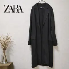 ZARA ブラック ロング羽織 S