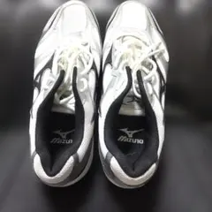 MIZUNO スニーカー ホワイト シルバー メンズ