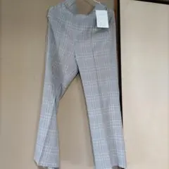Light Label チェック柄パンツ ウエスト69-77cm