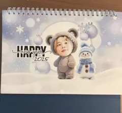 BTS JIMIN 2025年 卓上カレンダー 新品