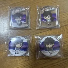 名探偵コナン　一番くじ缶バッジ 2個、アクリル2個