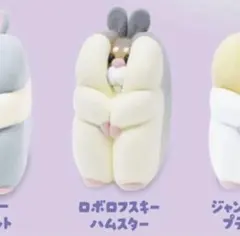 すきまハムスター ロボロフスキーハムスター　マスコットフィギュア2
