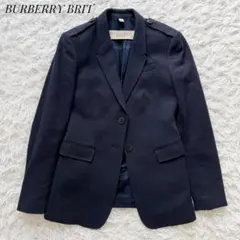 現行タグ⭐︎BURBERRY BRIT テーラードジャケット 裏地チェック M相当