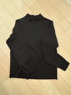 チャンピオン　モックネックシャツ黒サイズM美品