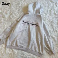 Dazy SHEIN　シーイン　プルオーバースエットパーカー　XLバックプリント