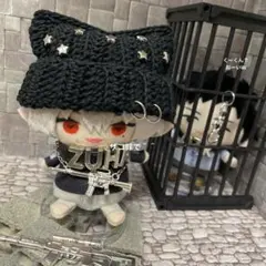 七つ星【匿名配送】にじぱぺっと　にじぱぺ　ぱぺ服　帽子　10cmぬい　推しぬい