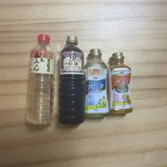 ミニチュア 調味料 食べ物 醤油 みりん など