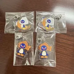 PINGU & PINGA コレクションアクリルチャーム 4個セット