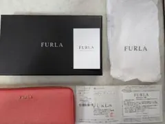 【最終値下げ！】FURLA 長財布 ピンク 箱・布袋・カード付き
