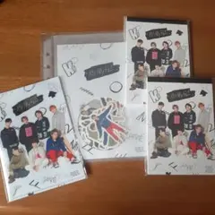 Kis-My-Ft2 キスマイ フレークシール メモ帳 クリアファイル 公式品