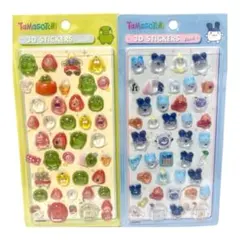 Tamagotchi 3Dステッカー 2シートセット