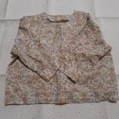 花柄長袖シャツ