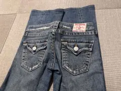 お*こ様 TRUE RELIGION ブーツカットデニム インディゴ - メルカリ