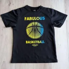 バスケットボール Tシャツ 100cm~ 黒