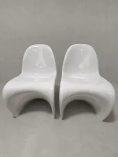 希少】Vitra ヴィトラ パントンチェア ホワイト椅子 正規品