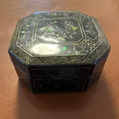 螺鈿 漆器 螺鈿細工 鯉 昇り鯉 アクセサリーケース 小物入れ