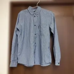 mont-bell キッズ チェック柄長袖シャツ 160