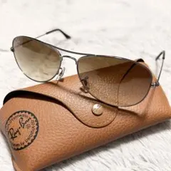 Ray-Ban アビエーター サングラス ブラウンレンズ RB3362