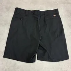 Dickies ワークショーツ W43 ブラック 古着 FLEXのサムネイル