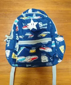 子供用リュック　新幹線のデザイン