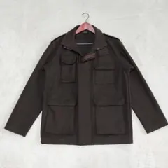 90S　フランス製　A.P.C.　M-65タイプ　ウールミリタリージャケットのサムネイル
