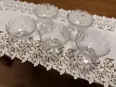 昭和レトロな 佐々木ガラス クリスタルボウル 3個セット - メルカリ