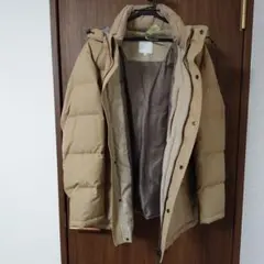 B:MING by BEAMS フード付きダウンジャケット XL ベージュ