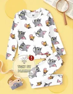 新品の　トムとジェリー タイトフィット　パジャマのサムネイル