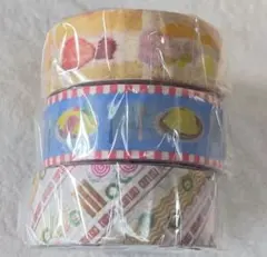 新品　3点　マスキングテープ　カモ井　ケーキ　オムライス　ラーメン　mt 新作