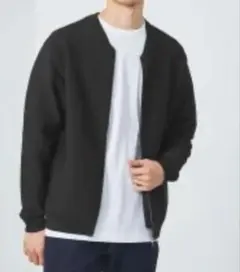 12/9まで　グリーンレーベルリラクシング　ガーター編みジップニット