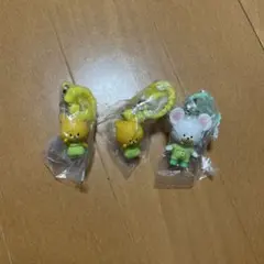 くまのがっこう カラフルマルチチャーム　ミニフィギュア ストラップ 3点セット
