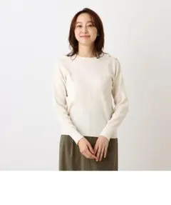 AFTERNOONTEAミニケーブルニットプルオーバーA23655